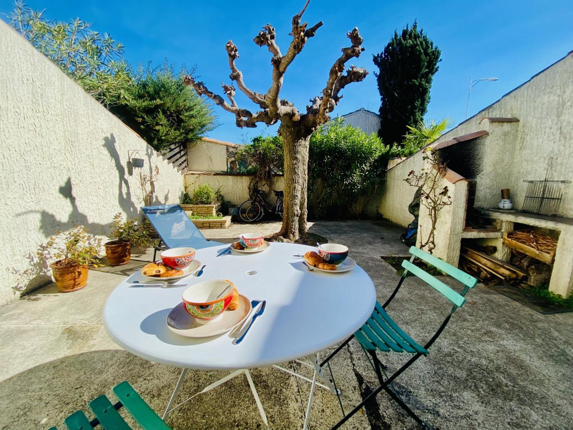 La Maison Des Sauges - Maison De Village Avec Jardin A 500M De La Plage Льо Гро-дю-Роа Екстериор снимка